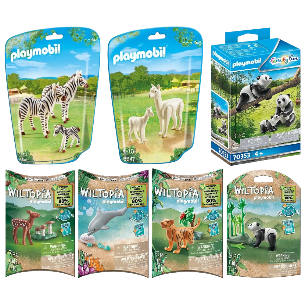 Playmobil Wiltopia Animals Wildlife Sea Life City Figures Choose Character Collectible Toy Figures Kids