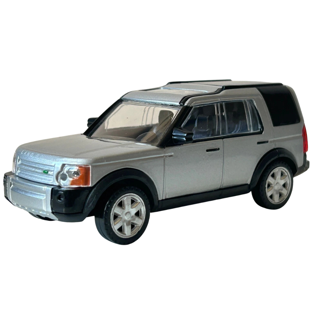 Rastar Land Rover Discovery 3 Diecast Model Car Toy Silver 1:43 Scale British Suv Collectible