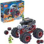 Hot Wheels Mega Construx Bone Shaker Monster Truck 194pc Building Set Kids Mattel