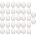 Easter Foam Polystyrene Eggs White Craft DIY Painting Bonnet Decoration Kids Crafts