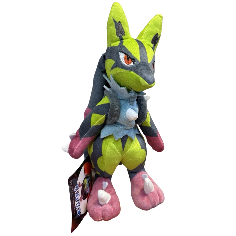 Shiny Mega Lucario Pokémon Plush Soft Toy 25cm Brand New Collectible Gift for Fans Uk