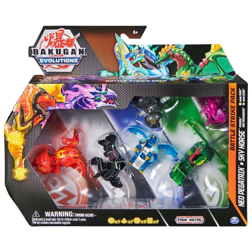 Bakugan Evolutions Battle Strike Pack Neo Pegatrix Sky Horse Collectible Action Toy