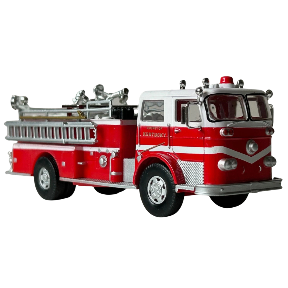 1971 Seagrave K-Type Pumper USA Fire Brigade Truck 1:64 Amercom Diecast Model