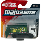 Majorette Iveco Eurocargo Garbage Lorry Truck Diecast Model Toy Green Collectible Vehicle