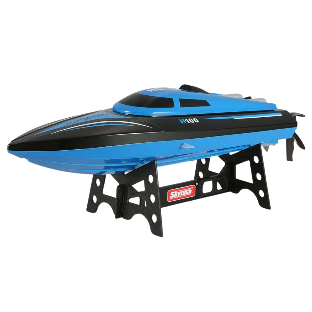 SKYTECH H100 RC Racing Boat 2.4GHz 20km/h 4CH 180° Flip Water Cooling Kids 14+