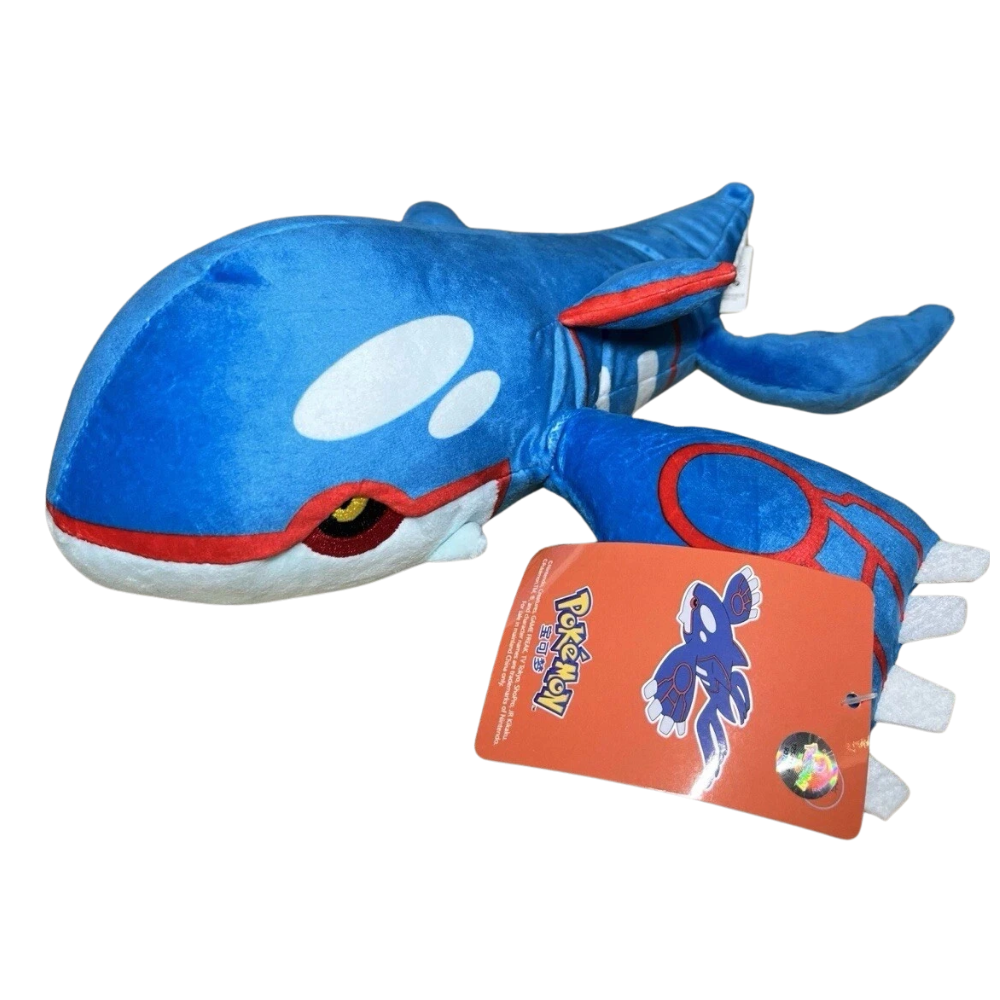 Pokemon Kyogre Plush Soft Toy Teddy 32cm Legendary Water Type Pokemon Gift