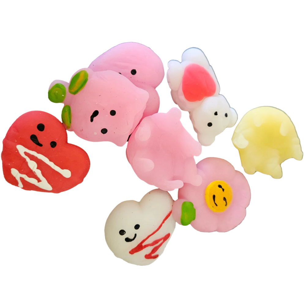 10x Mini Kids Squishy Stress Relief Fidget Pinata Party Bag Toys