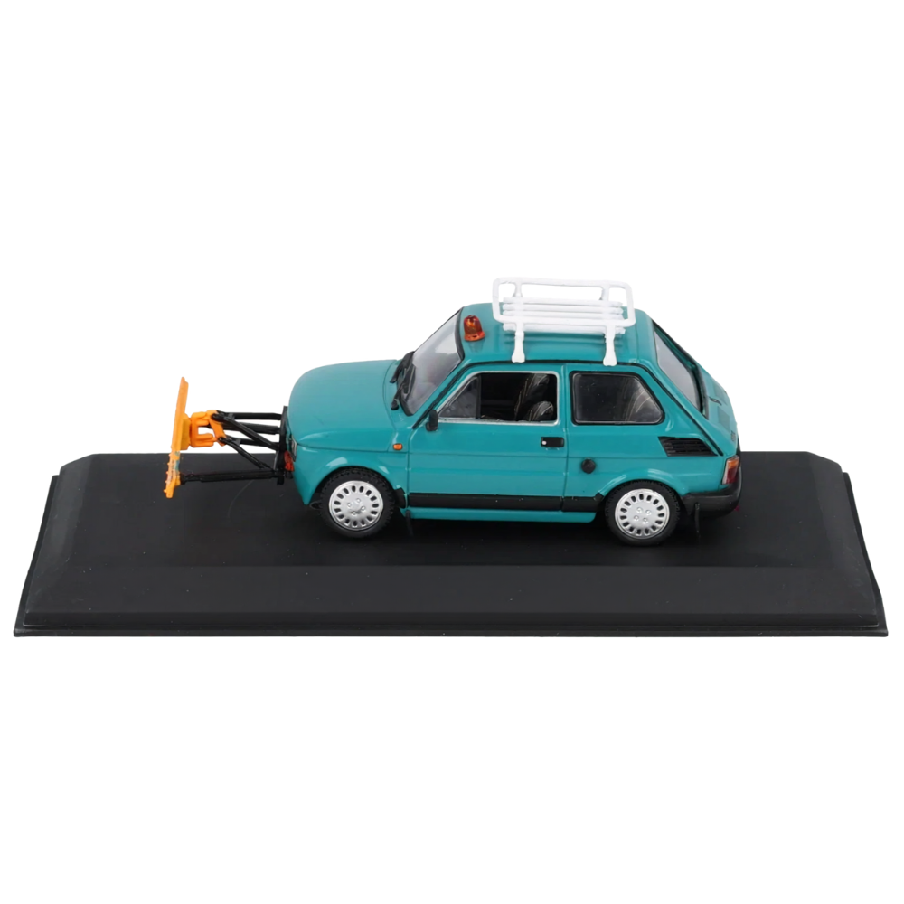 Hachette Polish Fiat 126P Plug Sniezny Diecast Model Car Classic Vehicle Toy
