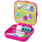 Polly Pocket Gdk80 Hidden Hideouts Lil Princess Pad Castle Compact Playset Surprise Accessories