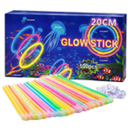 100 Glow Sticks Pack Glow in the Dark Party Supplies Easter & Kids Toy