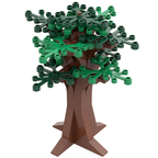 Lego Summer Tree Large Green Plant Made with Real Lego Bricks Nature Park City Display Model
