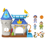 Fisher-Price Gus the Itsy Bitsy Knight Kingdom Castle Playset with Figures and Vehicle Toy