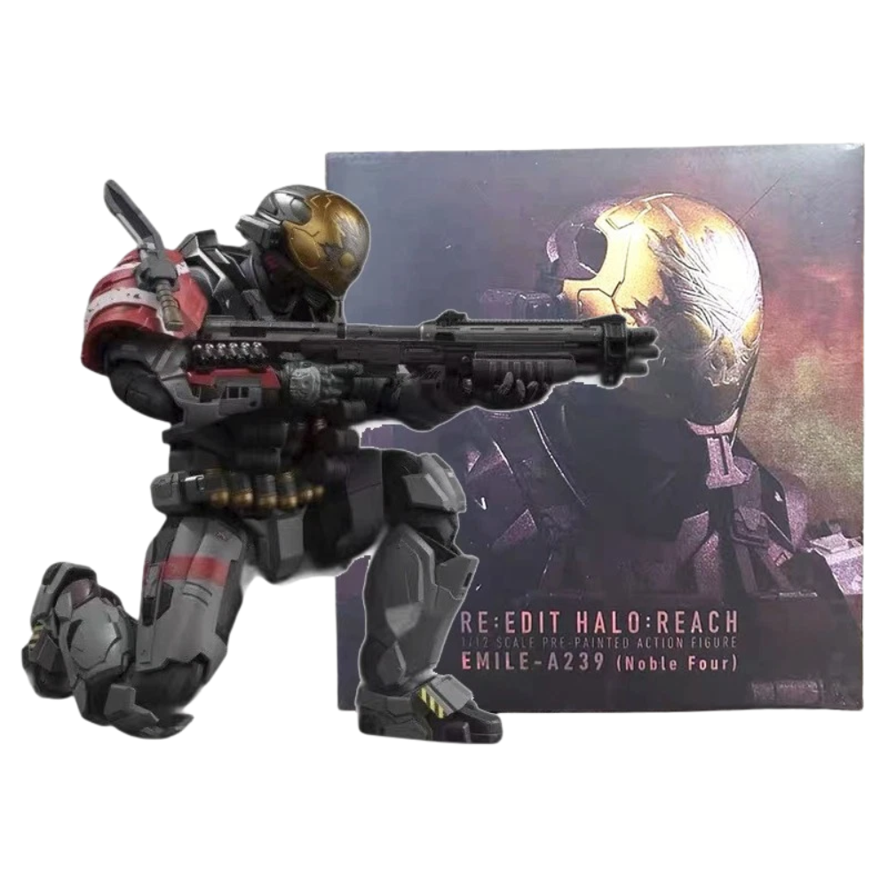 Halo Reach Emile-A239 Noble Four 7" 1/12 Scale Action Figure Gift