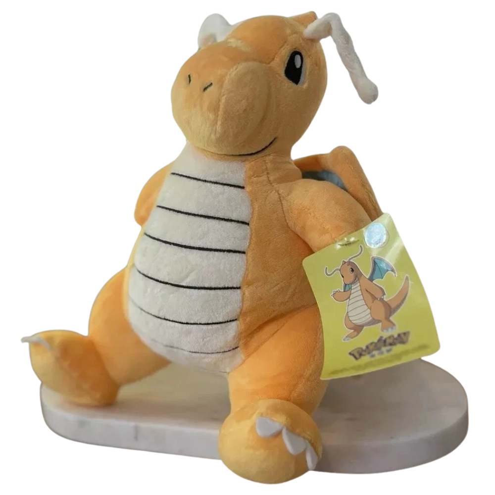 Pokemon Dragonite Plush Soft Toy Teddy 25cm Cute Collectible Kids Gift Brand New Uk Seller