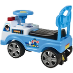 RLS My First Ride-On Police Car for Toddlers with Horn, Storage and 4 Wheels