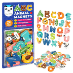 Magnetic Alphabet Letters for Kids 26PCS ABC Animal Learning Toy