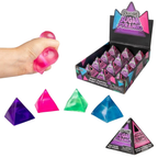SCRUNCHEMS Sugar Pyramid Sensory Fidget Toy Squishy Gel Stress Relief