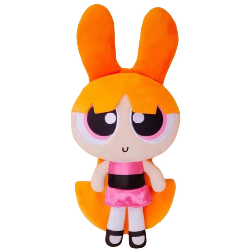 Original Powerpuff Girls Blossom Plush Doll Soft Toy 23cm Brand New Collectible Gift Uk