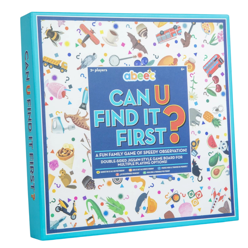 Abeec Can U Find It First Family Observation Board Game for Kids 2 to 4 Players Age 5+