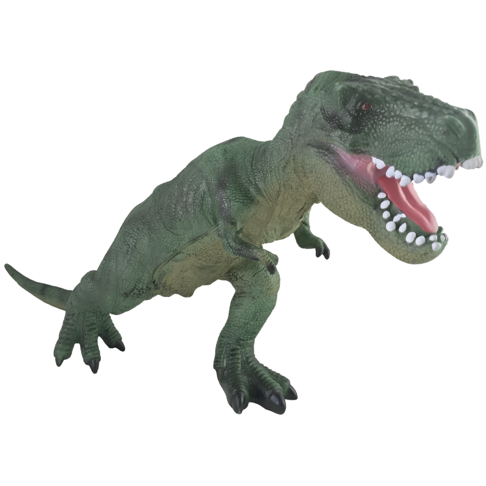 Large T-Rex Dinosaur Toy 50cm, Realistic Rubber Jurassic Figure Gift for Kids
