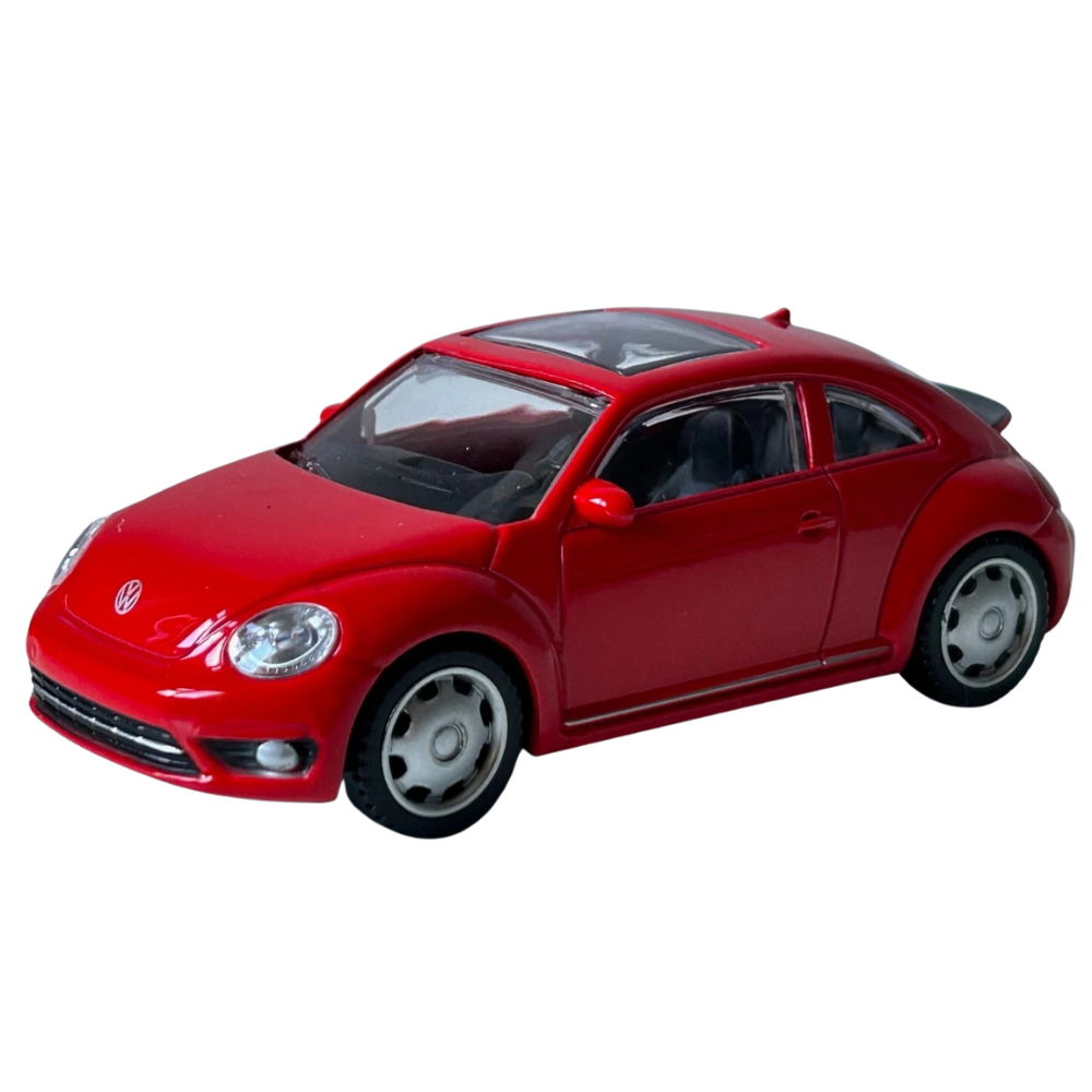 Rastar Volkswagen Beetle Diecast Model Car Classic German Vehicle Toy Red