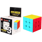 Qiyi Warrior W 3x3 Stickerless Speed Cube Puzzle Toy for Kids and Adults Brain Teaser Fun