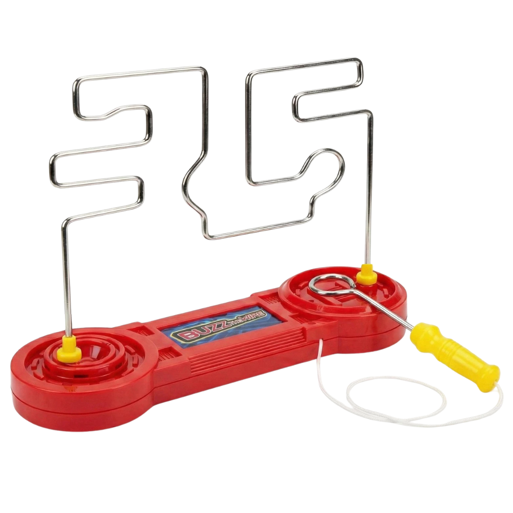 Electronic Buzz Wire Game Steady Hand Challenge Nerve Test Kids Adults Party Toy