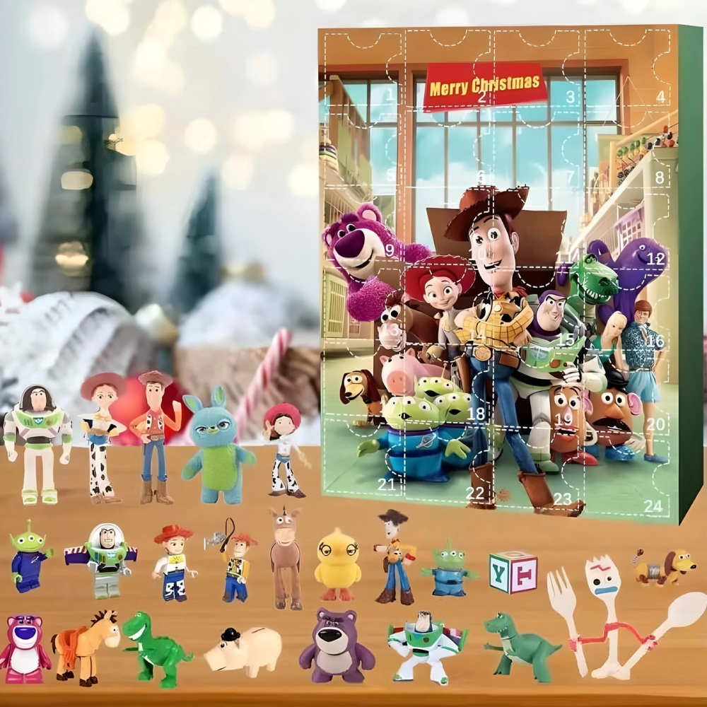 Toy Story Advent Calendar 2026 Christmas Countdown 24 Days Resin Collectible Toy Gift