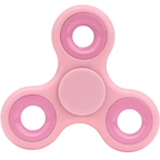 Toyland® Fidget Hand Spinner Assorted Colours Pink & Pink Rings Sensory Toy