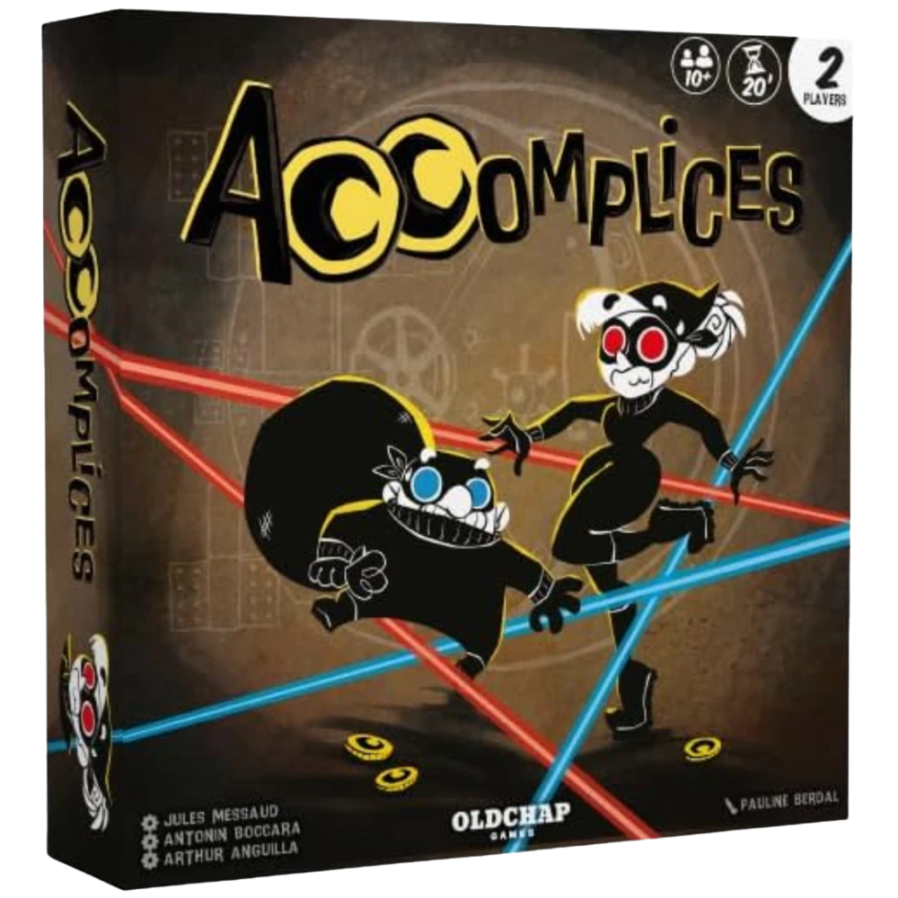 Accomplices Cooperative Board Game Family Strategy Game 2 Players Ages 10+ Hachette