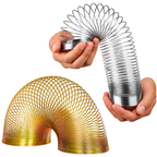 Slinky Retro Springy Toy Large Metal Classic Fidget Sensory Toy Fine Motor Skills Hand Eye