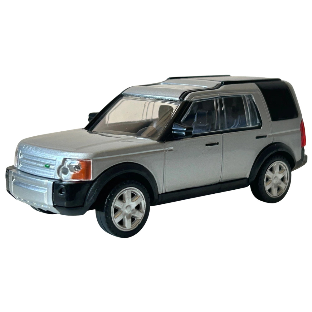 Rastar Land Rover Discovery 3 Silver 1:43 Scale Diecast Model Car Collectible Toy