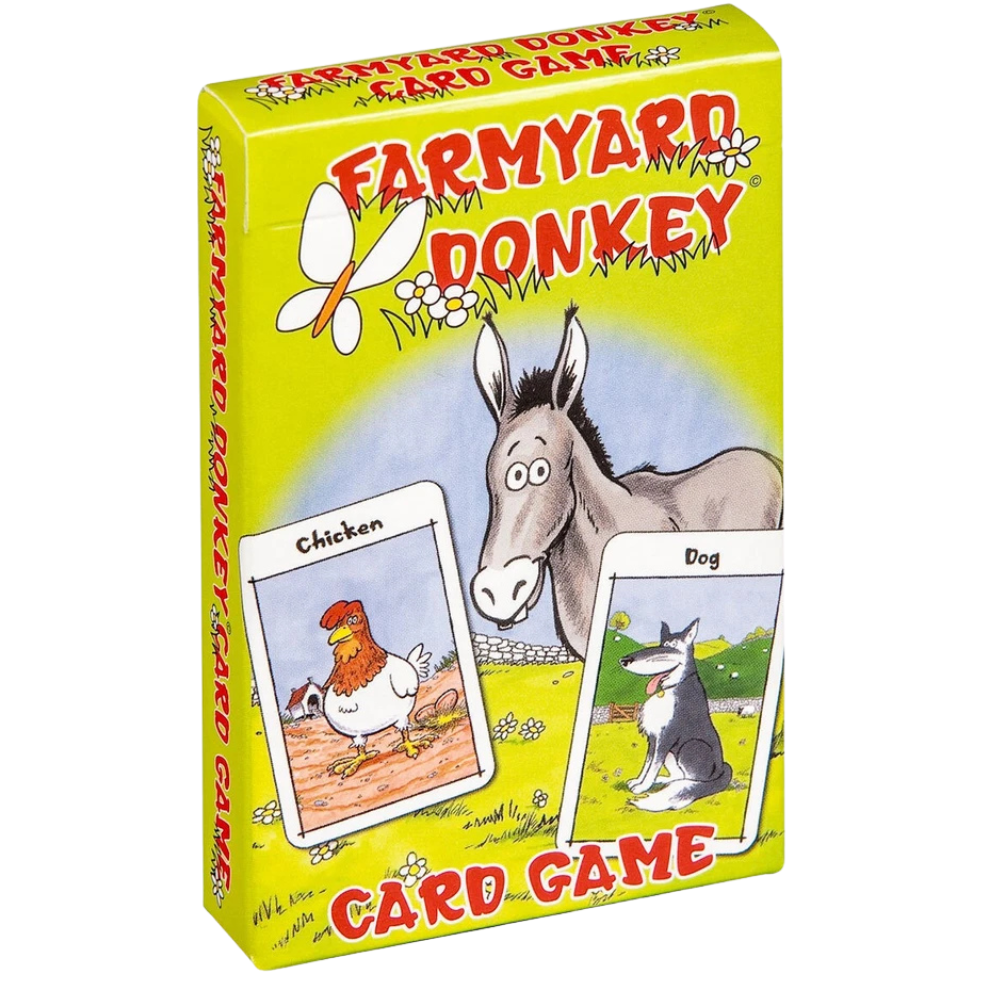 Children's Traditional Card Games Happy Families Jungle Snap Donkey & Pairs