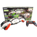 Remote Control Rolling Stunt Car Rc 360 Spin Flip Snake Kids Gift Toy Uk Indoor Outdoor