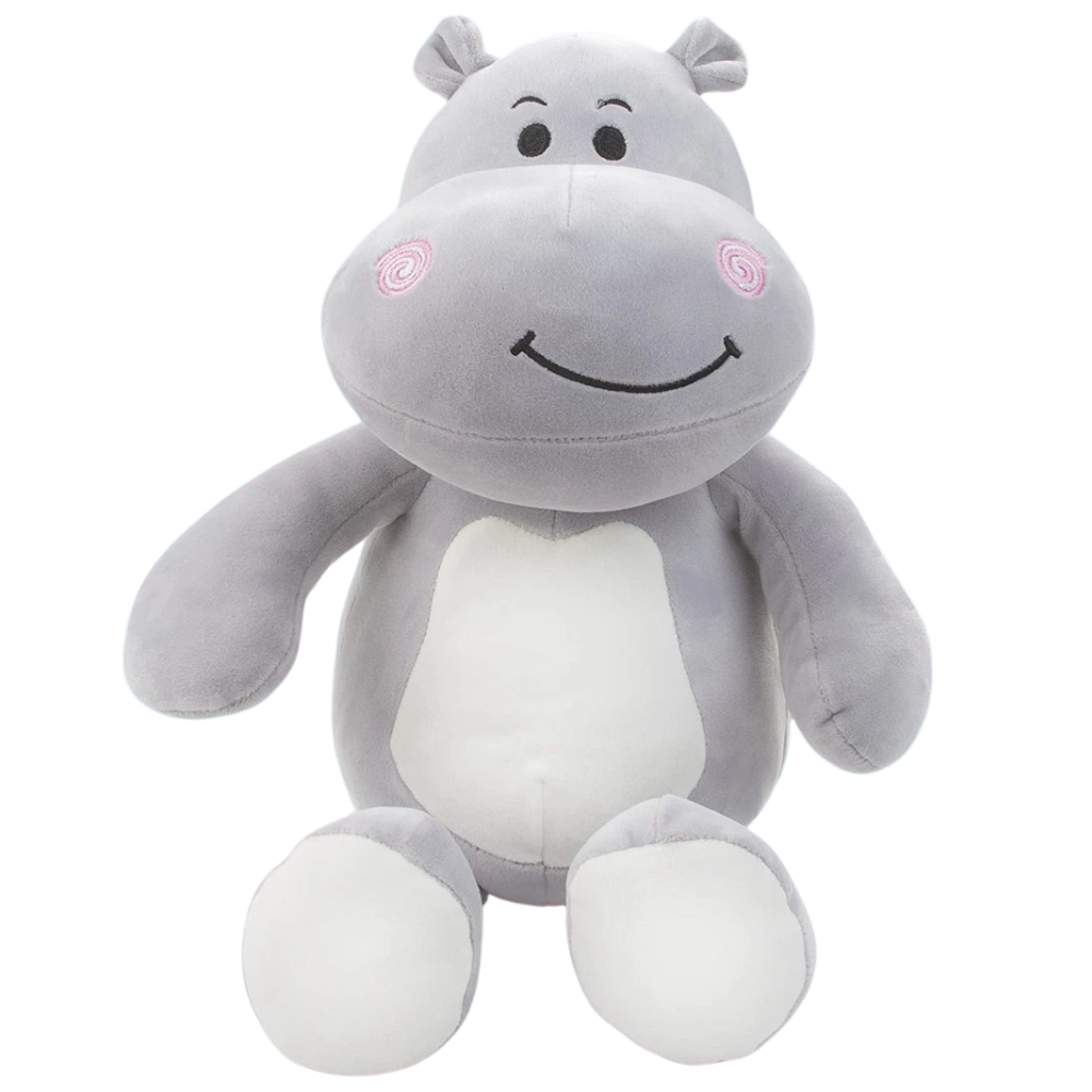 Supersoft Hippo Teddy Plush Toy for Babies & Kids – Soft Stuffed Animal Gift