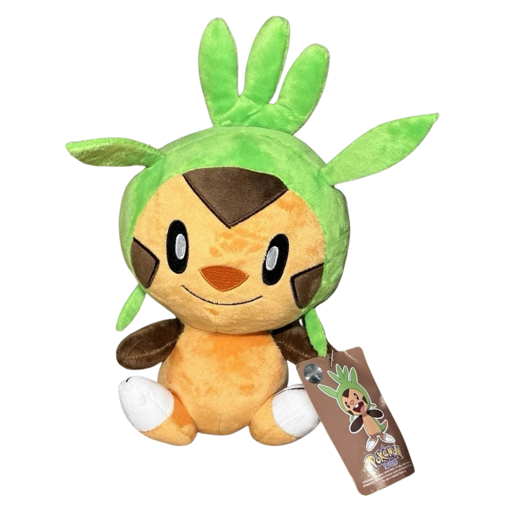 Pokemon Chespin Plush Soft Toy Teddy 25cm Cuddly Character Gift Kids Collectors