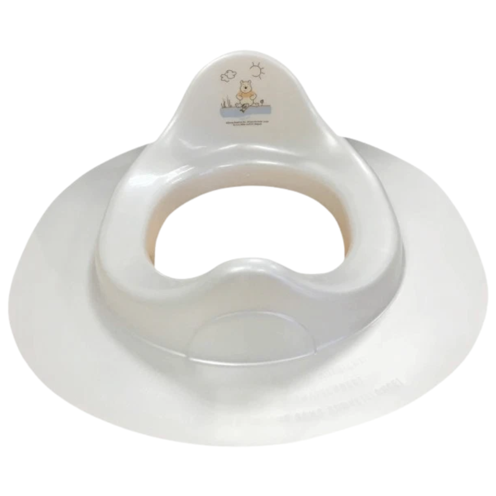 Bebe-jou Toddler Toilet Seat Trainer Beige, Non-Slip Potty Training Seat with Splash Guard