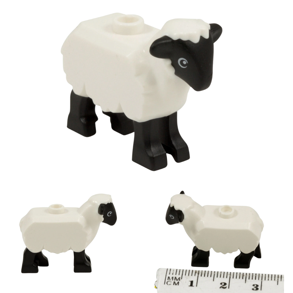 LEGO Sheep Animal Figure Part 78219 Farm Set 10775 3cm