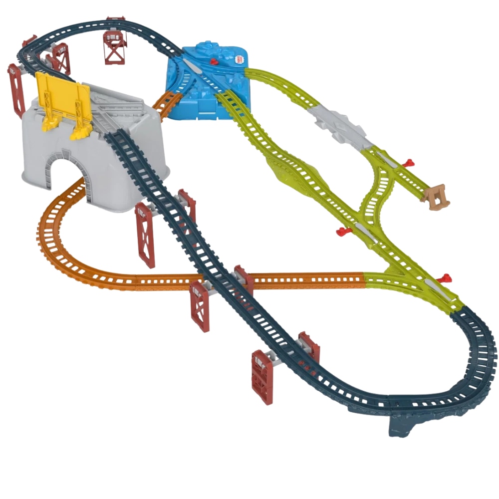Thomas & Friends Connect and Build Track Bucket 48-Piece Railway Set Kids Ages 3+ New