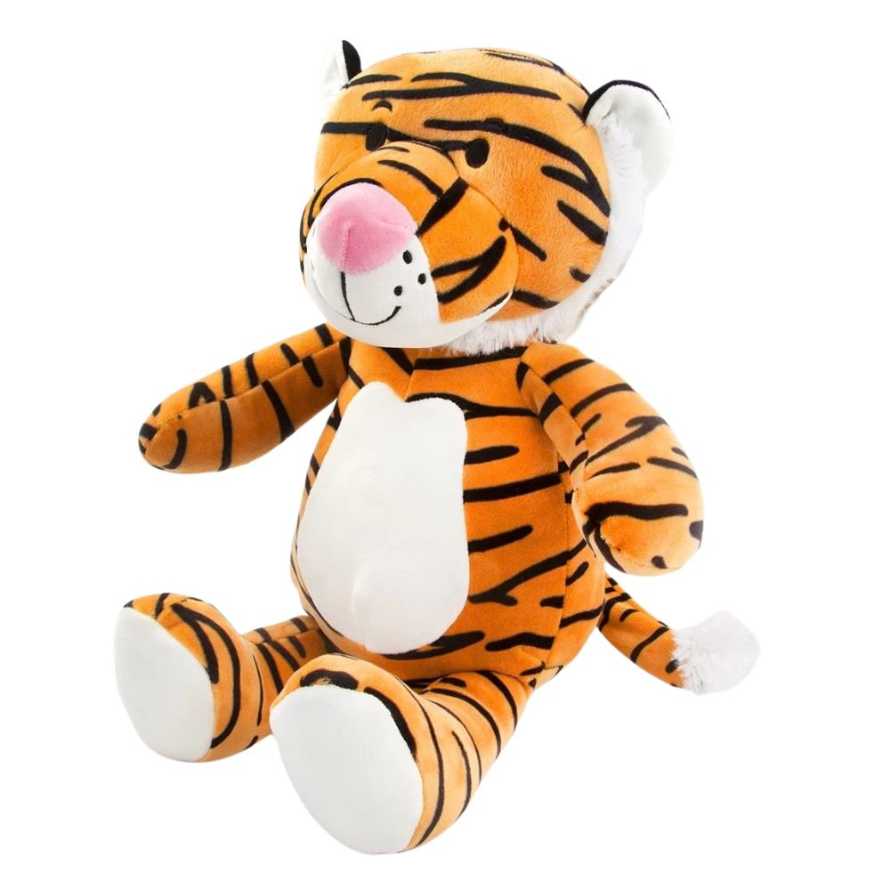 Abeec Supersoft Tiger Teddy Bear Plush Toy for Babies Kids Cuddly Gift Newborn Baby Cuddle