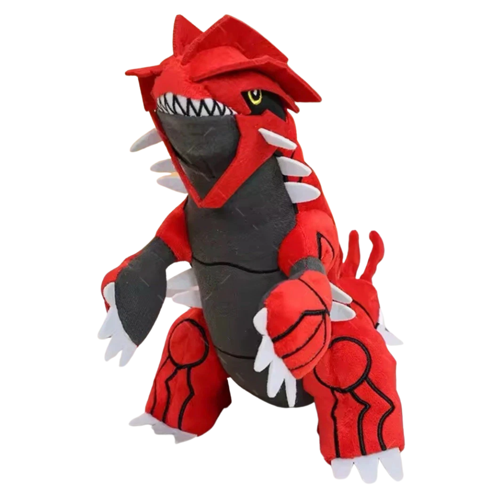 Pokemon Groudon Plush Soft Toy 26cm Cute Collectible Kids Birthday Christmas Gift Uk Seller