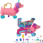 Polly Pocket Puppy Party Playset with 2 Dolls Animal Toys & Accessories for Kids