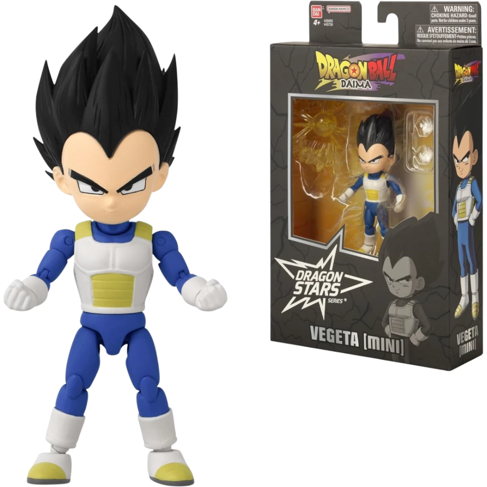 Dragon Ball Daima Mini Vegeta Dragon Stars 6.5-Inch Action Figure 17cm Collectible Toy