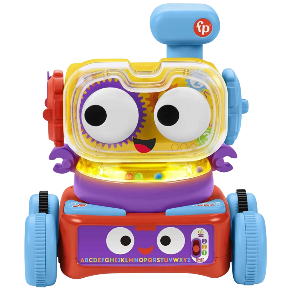 Fisher-Price 4-in-1 Ultimate Learning Bot Electronic Activity Toy Music Lights Baby Kids