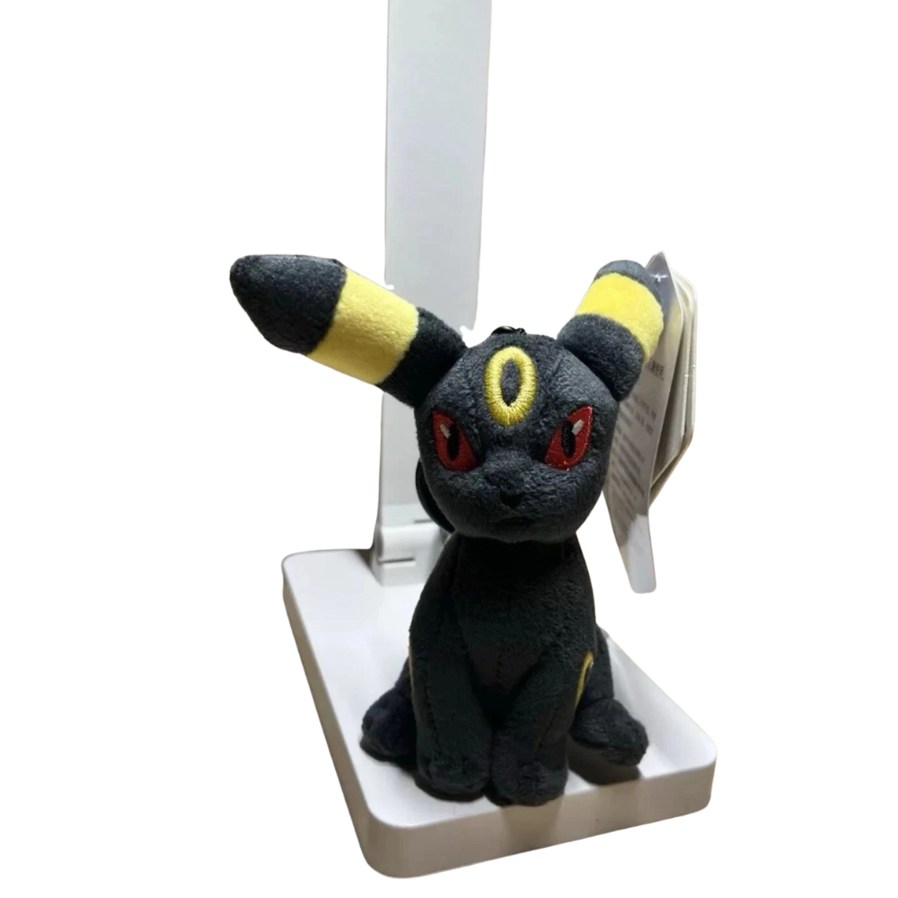 Pokemon Umbreon Plush Keyring Keychain Soft Toy 10cm Eevee Evolution Backpack Bag Kids Gift