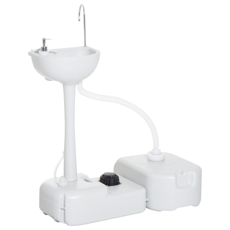 Camping Sink – Easy Setup with Running Water & Waste