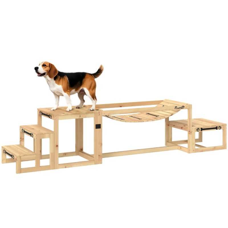 Dog Agility Training Gear – Wooden Outdoor Set