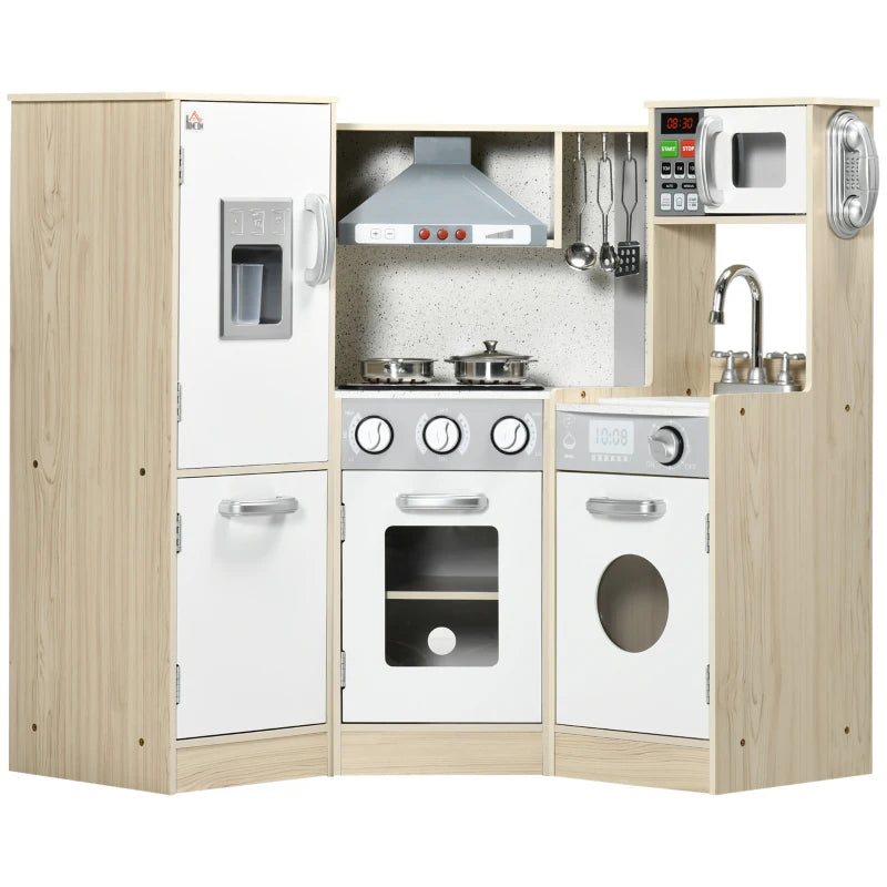 Children’s Kitchen Playset with Accessories and Built-in Storage – Durable & Interactive
