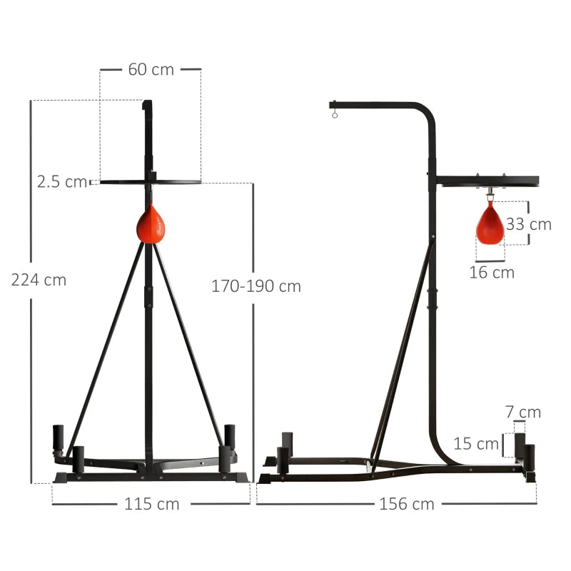 Boxing Speedbag & Punch Bag Hanger – Adjustable
