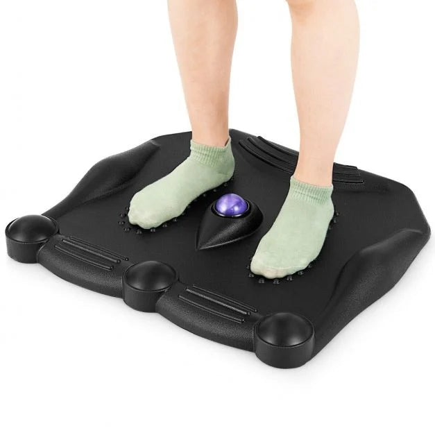 Ergonomic Standing Mat with Massage Ball and Pressure Points